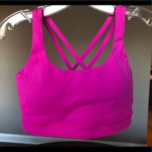 Lululemon Energy Bra Size 8 Pink Paradise